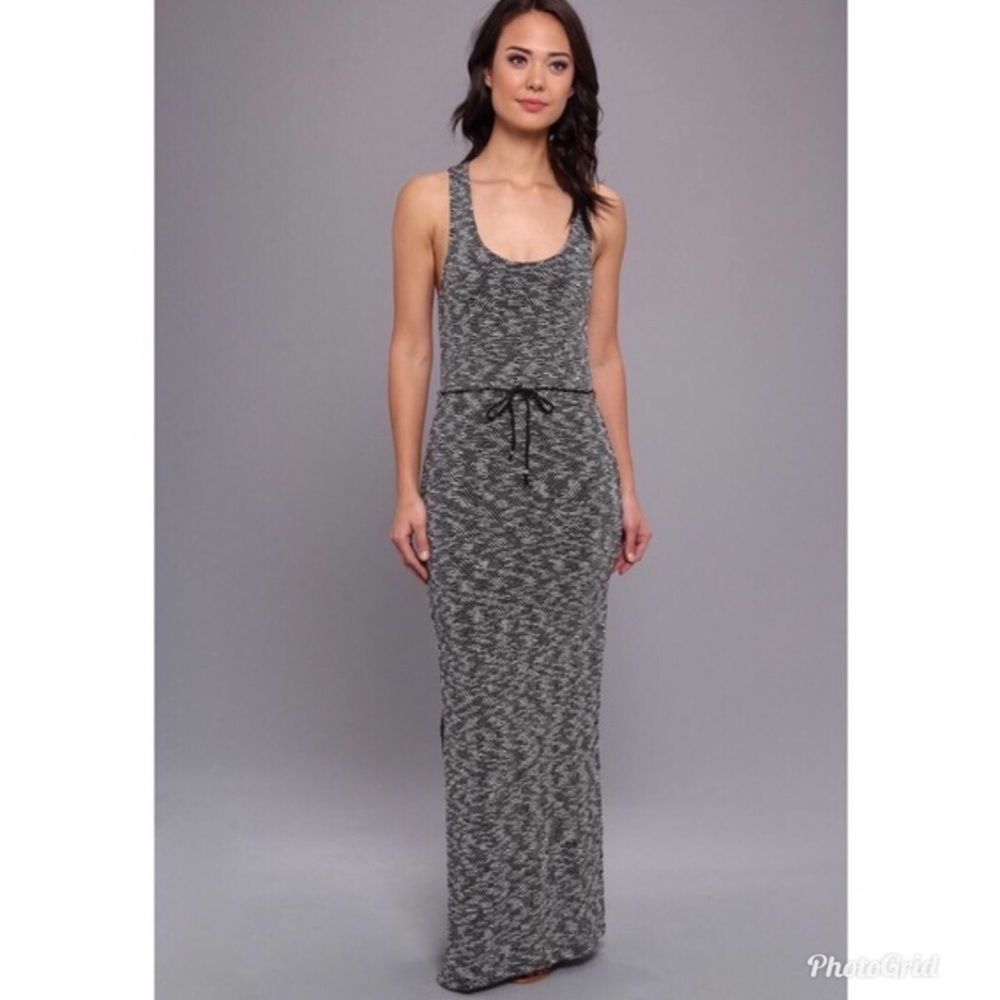 Sanctuary Belted Printed Tank Maxi Dress Large